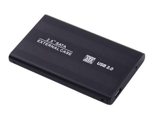 SE-L200 2.5" SATA USB 2.0 External Hard Drive Enclosure Case for HDD