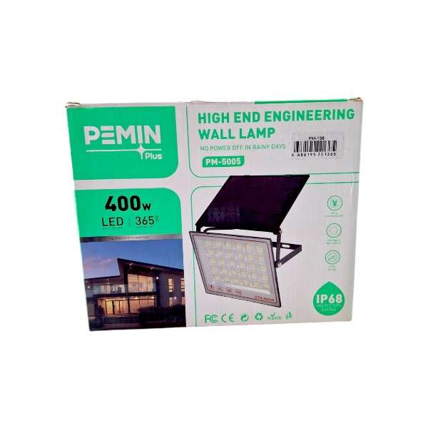 OTR PM-136 Solar Flood Light 400W White Light