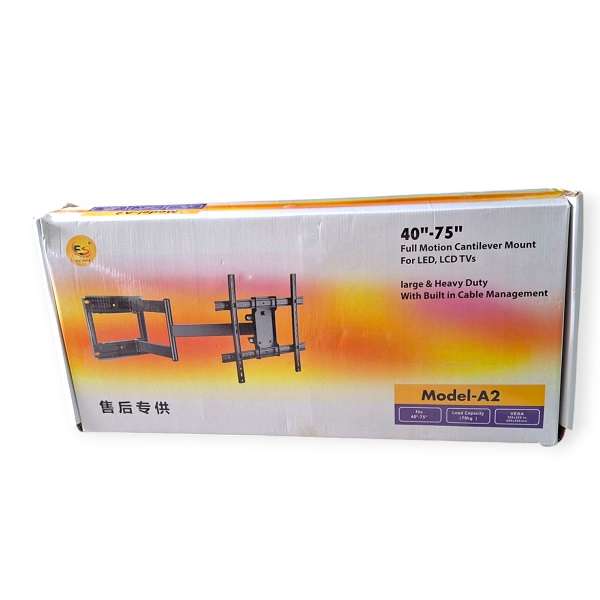 A2 Full Motion Cantilever Mount TV Bracket 40-75"