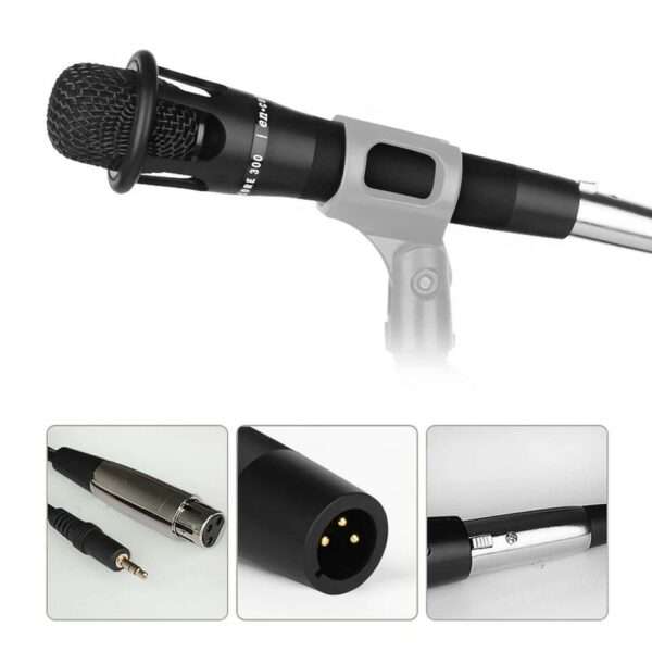 E300 Handheld Series Condenser Microphone For Studio Recording With Stand