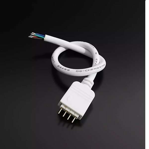 HHS-203  4-Pin LED Strip Connector  100pieces