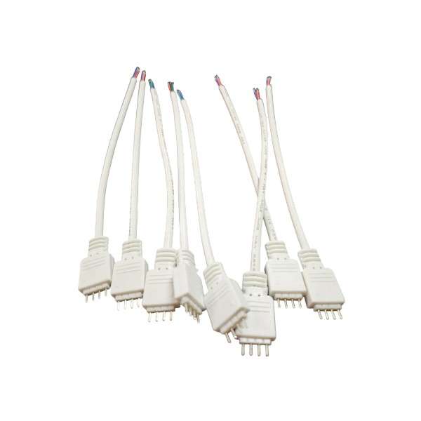 HHS-203  4-Pin LED Strip Connector  100pieces