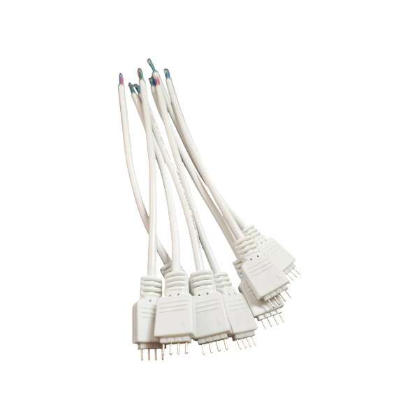 HHS-203  4-Pin LED Strip Connector  100pieces