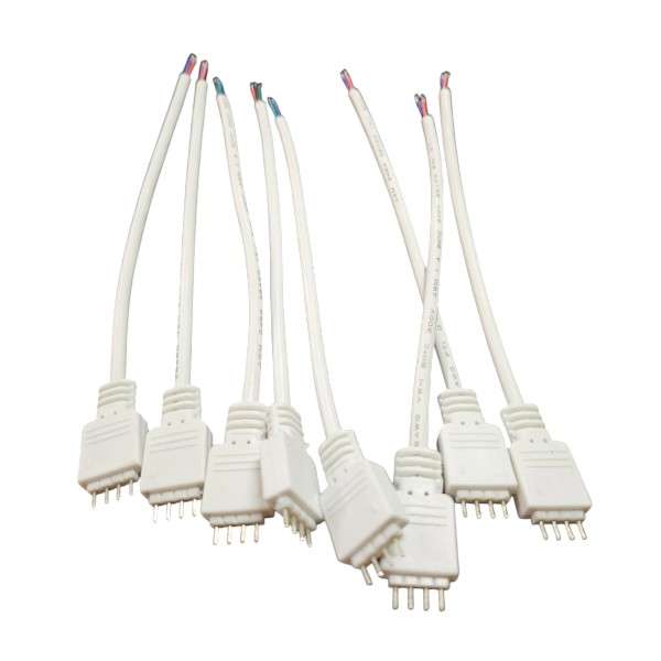 HHS-203  4-Pin LED Strip Connector  100pieces
