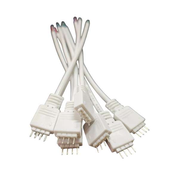 HHS-203  4-Pin LED Strip Connector  100pieces