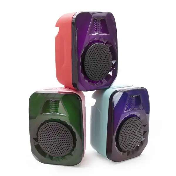 MS-3604BT 5 Light Mode Portable Bluetooth Speaker 7"