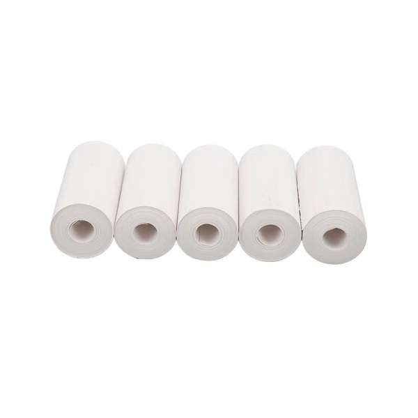 5 Rolls Thermal Printer Paper 57x25mm Printing Paper For Printer Accessories