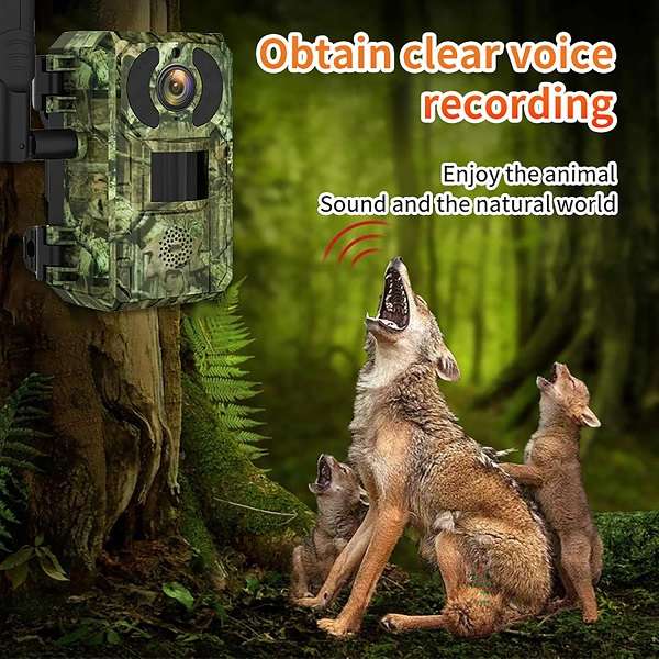 SE-H10-4G Solar 3mp Trail Outdoor Camera With PIR Motion Sensor