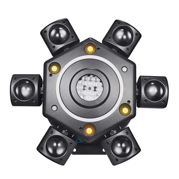 PM-155 Six Arm 5th Generation Lazer Stage Lights 100W