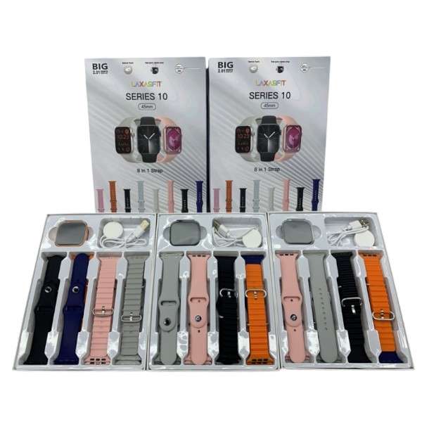 SE-TQ35 8-in-1 Smart Watch Set With Interchangeable Straps