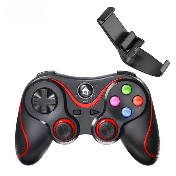 LY-V8 Bluetooth 5.0 Game Controller With Mobile Phone Holder