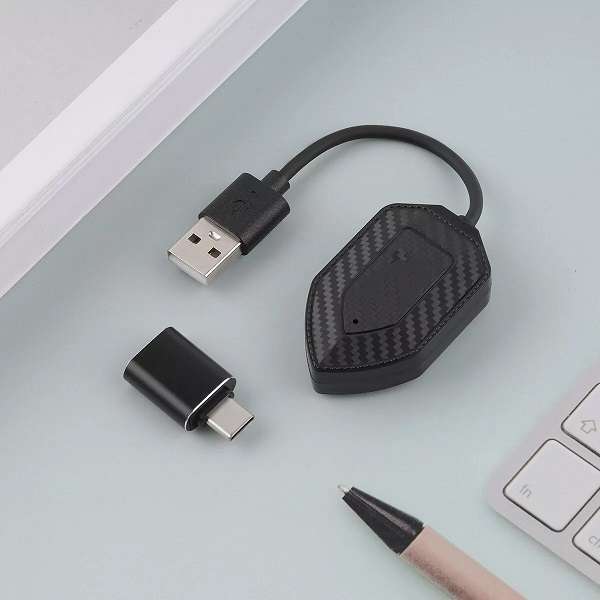 Wired to Wireless Carplay Converter Android Auto 2-in-1