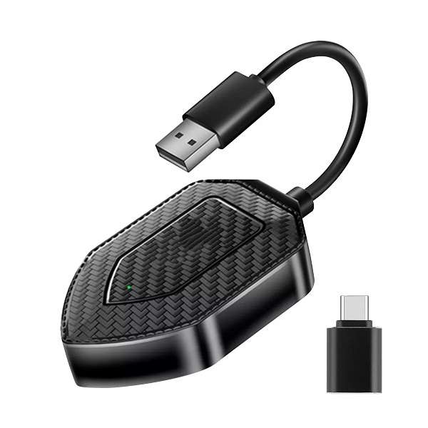 Wired to Wireless Carplay Converter Android Auto 2-in-1