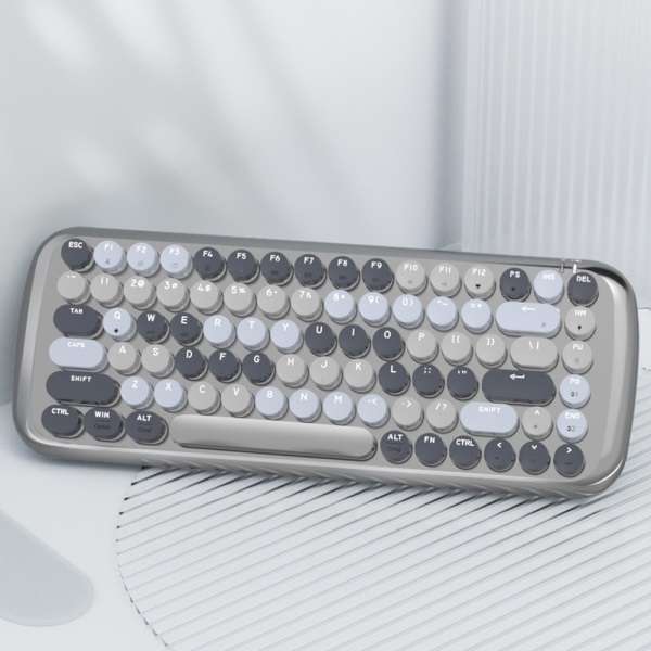 Romi Mofi 2.4G Retro Mechanical Rechargeable Keyboard