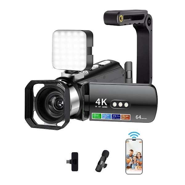 4K Ultra HD Video Camera  64MP | WiFi | 28X Zoom | Complete Kit
