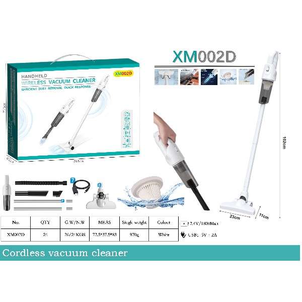 XM002D Handheld Wireless Portable Vacuum Dust Cleaner