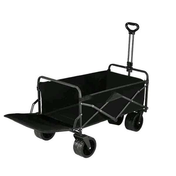 TC-801 Compact Foldable Camping Trolley With 2 Bottle Holders