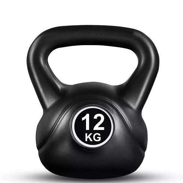 12KG Strength Training Kettlebell Round Weight Dumbbell With Handle