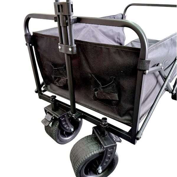 TC-801 Compact Foldable Camping Trolley With 2 Bottle Holders