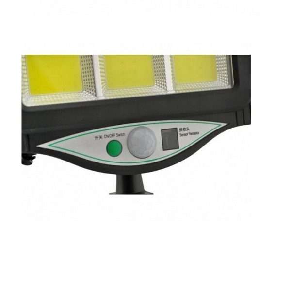 PM-277 Solar Powered 6 Cob Wall Light With Motion Sensor