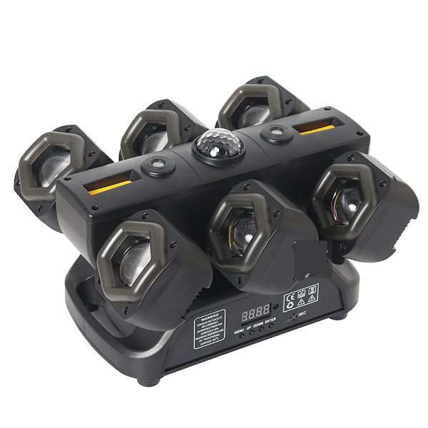 PM-237 Moving 6 Head DJ Stage Light