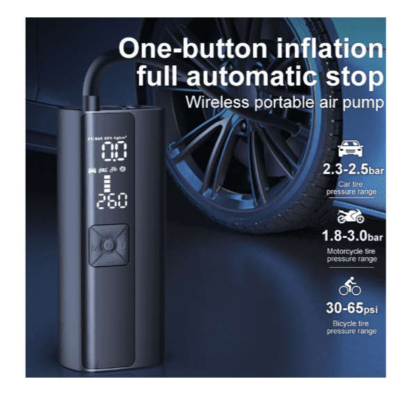 AB-CQ03 Aerbes Portable Rechargeable Tyre Pressure Air Pump