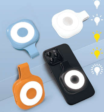 F6 Portable LED Fill Light for MagSafe Compatibility with iPhones