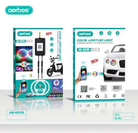 Aerbes AB-QC09 RGB Car Wheel Arch LED Light Kit