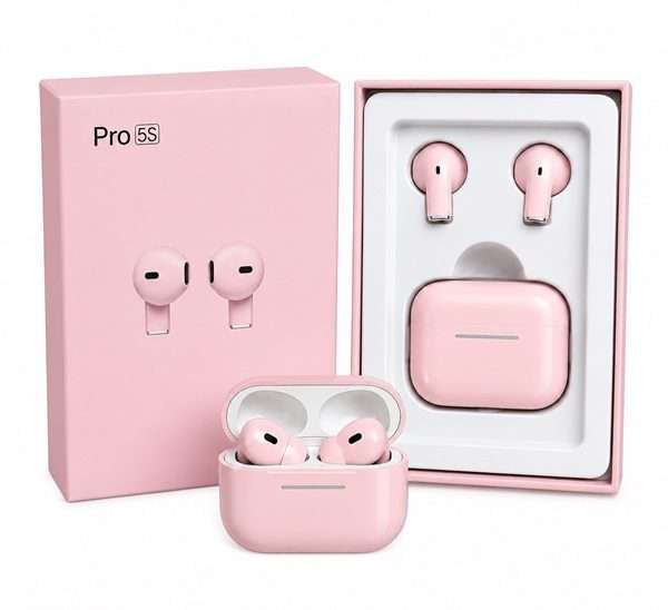 LY-PRO5S Bluetooth Airpod-Style Wireless Earbuds with Charging Case | True Wireless Stereo Earphones