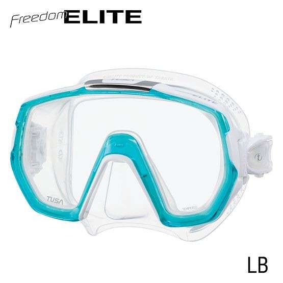 Tusa Tusa Mask - Freedom Elite - Black/Fishtail Blue