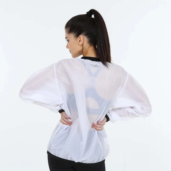 Supermoist Second Skin Foul Weather Run White - S