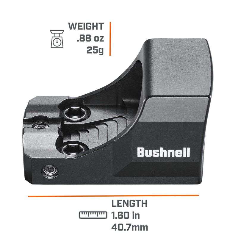 Bushnell RXC-200 6MOA RED DOT COMPACT BLK REFLEX