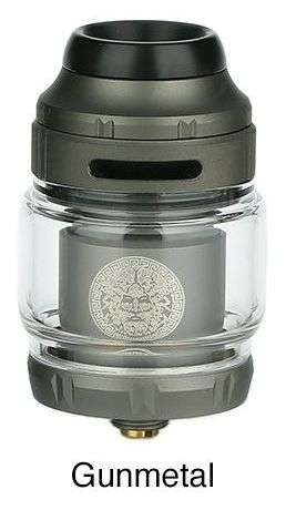 Zeus X RTA Tank Atomizer - Gunmetal