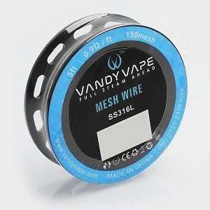 VandyVape Mesh Wire - 150Mesh SSL316