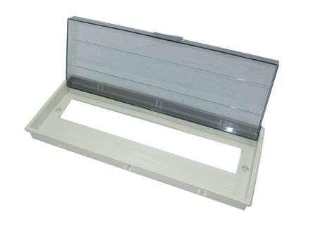 DISTRIBUTION BOARD PVC COVER/TINTED FLAP 12WAY DB-ADD4-12W-TFI