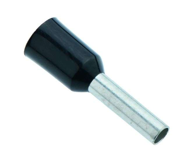 BOOTLACE FERRULE BLACK 1.5MM E1510BK