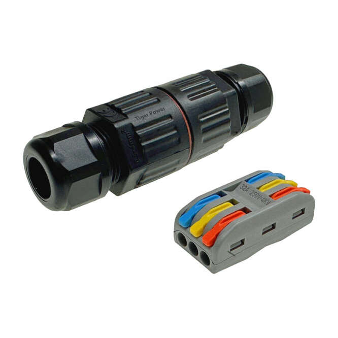 WATERPROOF QUICK CONNECTOR IP68 3WAY 32A 450V 401040