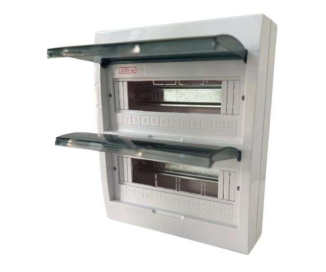 DB PVC SURFACE 24WAY DB-ST-24W-PS-B