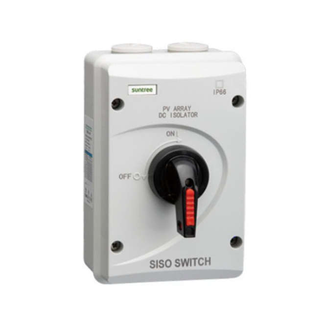 ISOLATOR SWITCH 32P4B 32A 1000V DC IN BOX DC-SISO-32P4B-DC-32A-BOX