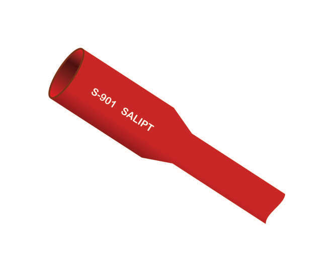 SLEEVING HEATSHRINK 13mm RED PER METER PCS S-901-13MM-RED