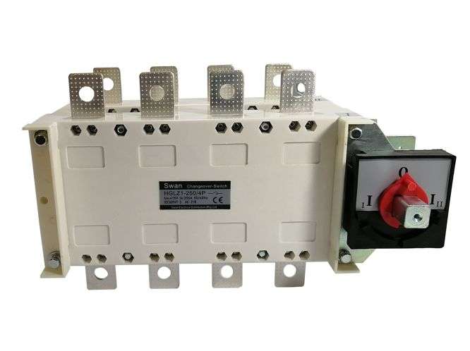 MANUAL TRANSFER SWITCH 200A 4P MTS-HGLZ1-200/4P