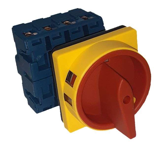 PANEL MOUNT LOAD BREAK SWITCH 32A 4P (EXCL ENCL) LBS-32A-4P-P/M