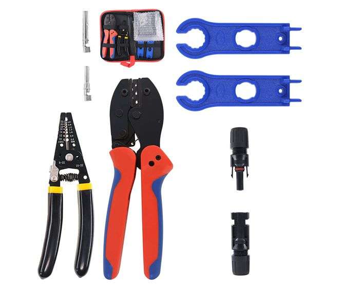 MC4 SOLAR TERMINAL CRIMPING TOOL SET CK-MC4