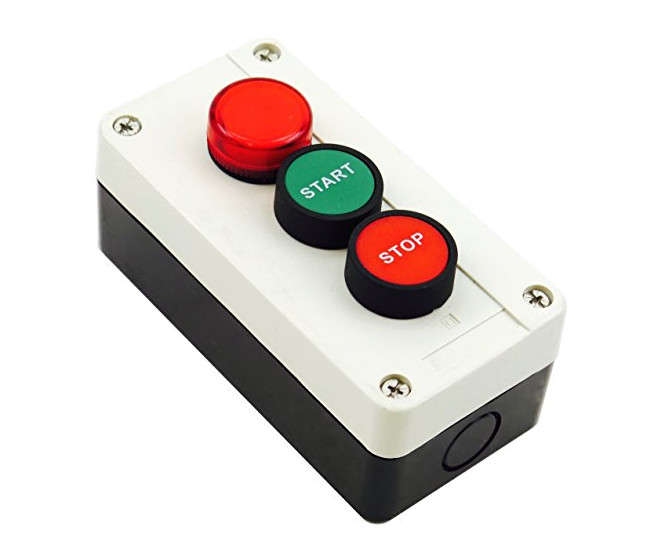 PUSH BUTTON STATION START/STOP & PILOT LIGHT PB-ADP2-B366