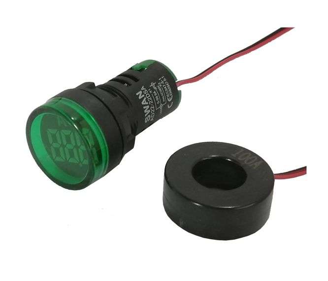 PL AMMETER 400A CT GREEN PL-AMMETER-400A-G