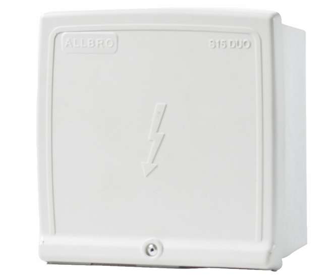 DOUBLE SOCKET OUTLET BOX (SOCKET NOT INCLUDED) EWP-FEP-0059