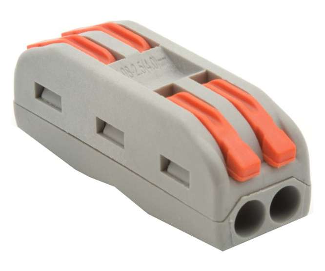 CONJOINT GREY CONNECTOR 2 WAY PCT2-2