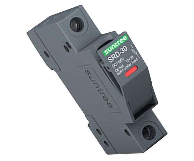 DC FUSE HOLDER DC ONLY 10x38mm SERIES 1100V DC-SRD-30-FH