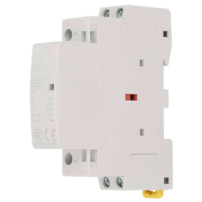 AC MODULAR CONTACTOR 2P 20A/230V 1NO + 1NC CO-JVC2-11-20A