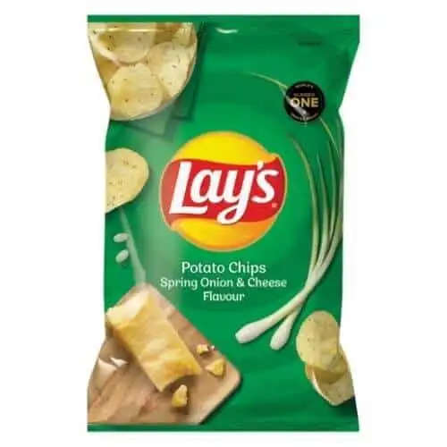 Lays Spring Onion & Cheese 120g